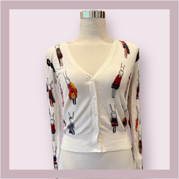 Lora Febian Rabbit Cardigan - Picture 3 of 5